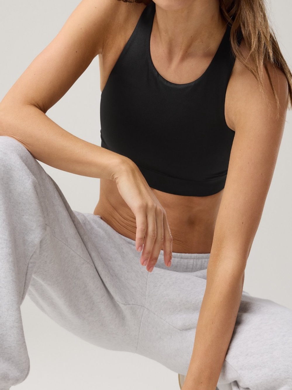 OFFLINE by Aerie Goals Gloss High Neck Sports Bra
